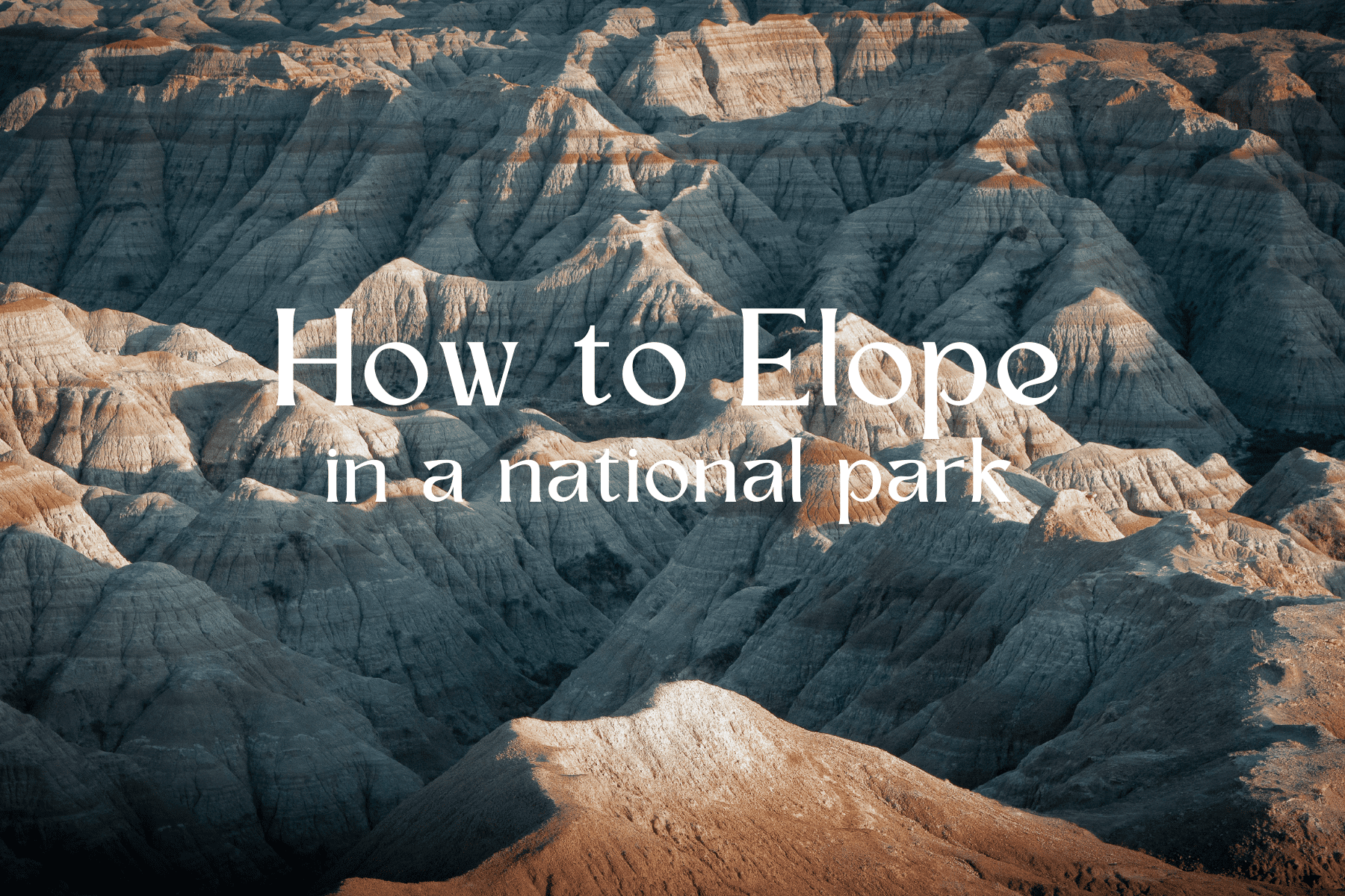 national park elopement
