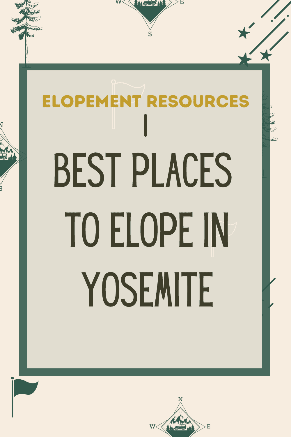 best places to elope in yosemite