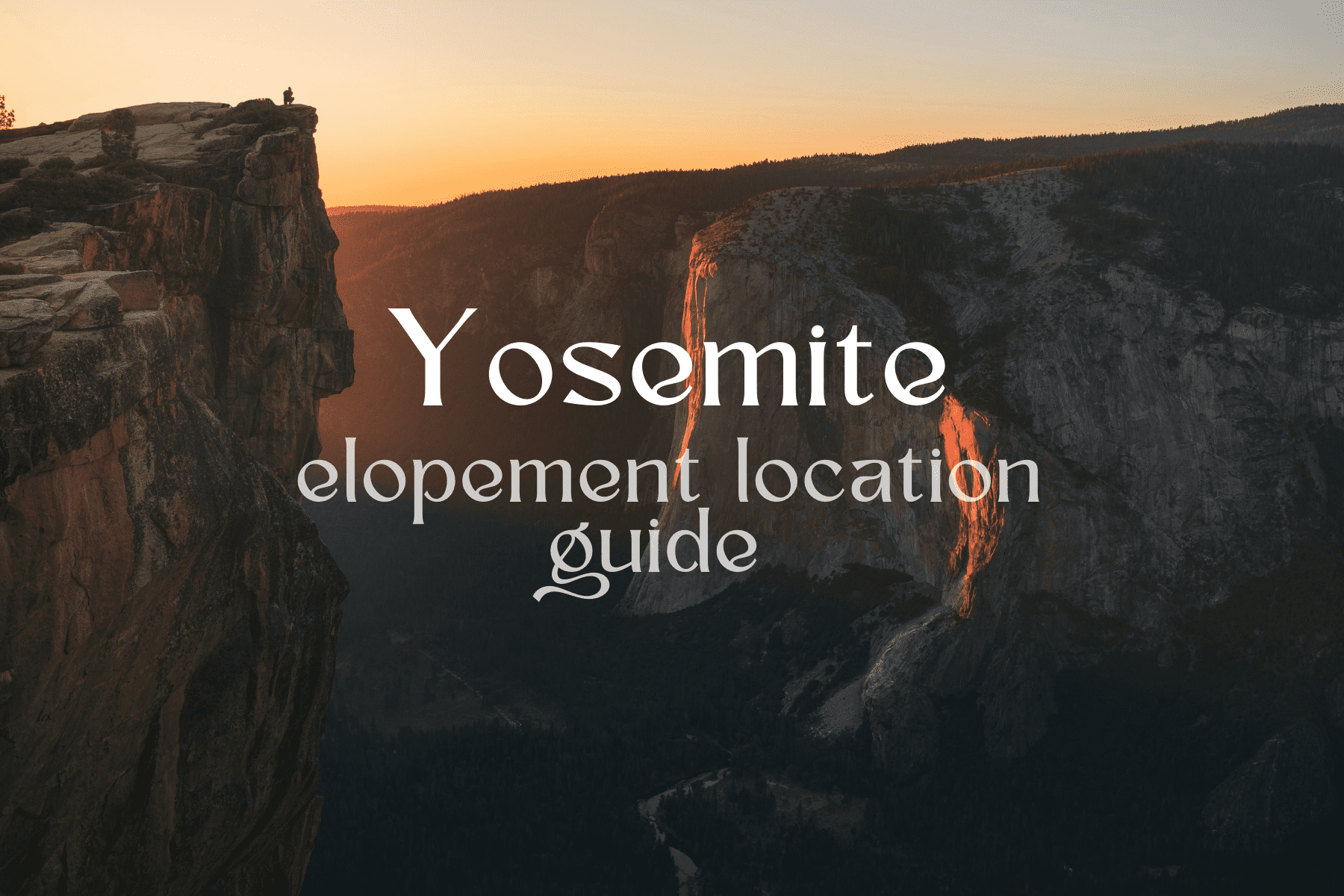 yosemite elopement locations